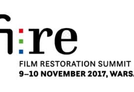 FIRE – FILM RESTORATION SUMMIT