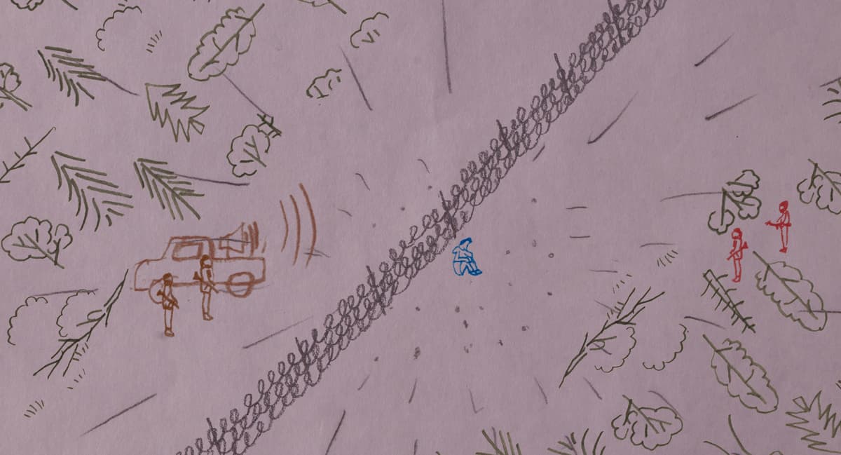 THERE ARE PEOPLE IN THE FOREST