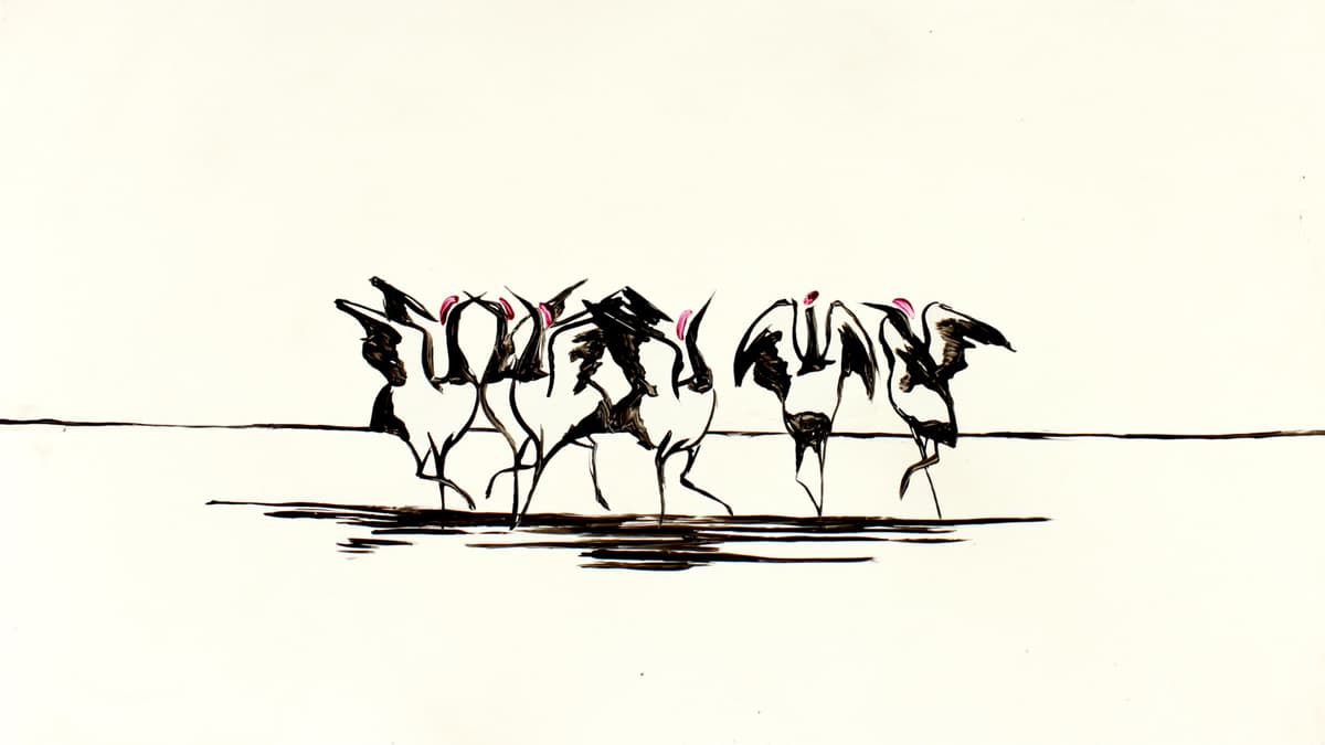 AND THE CRANES KEPT DANCING